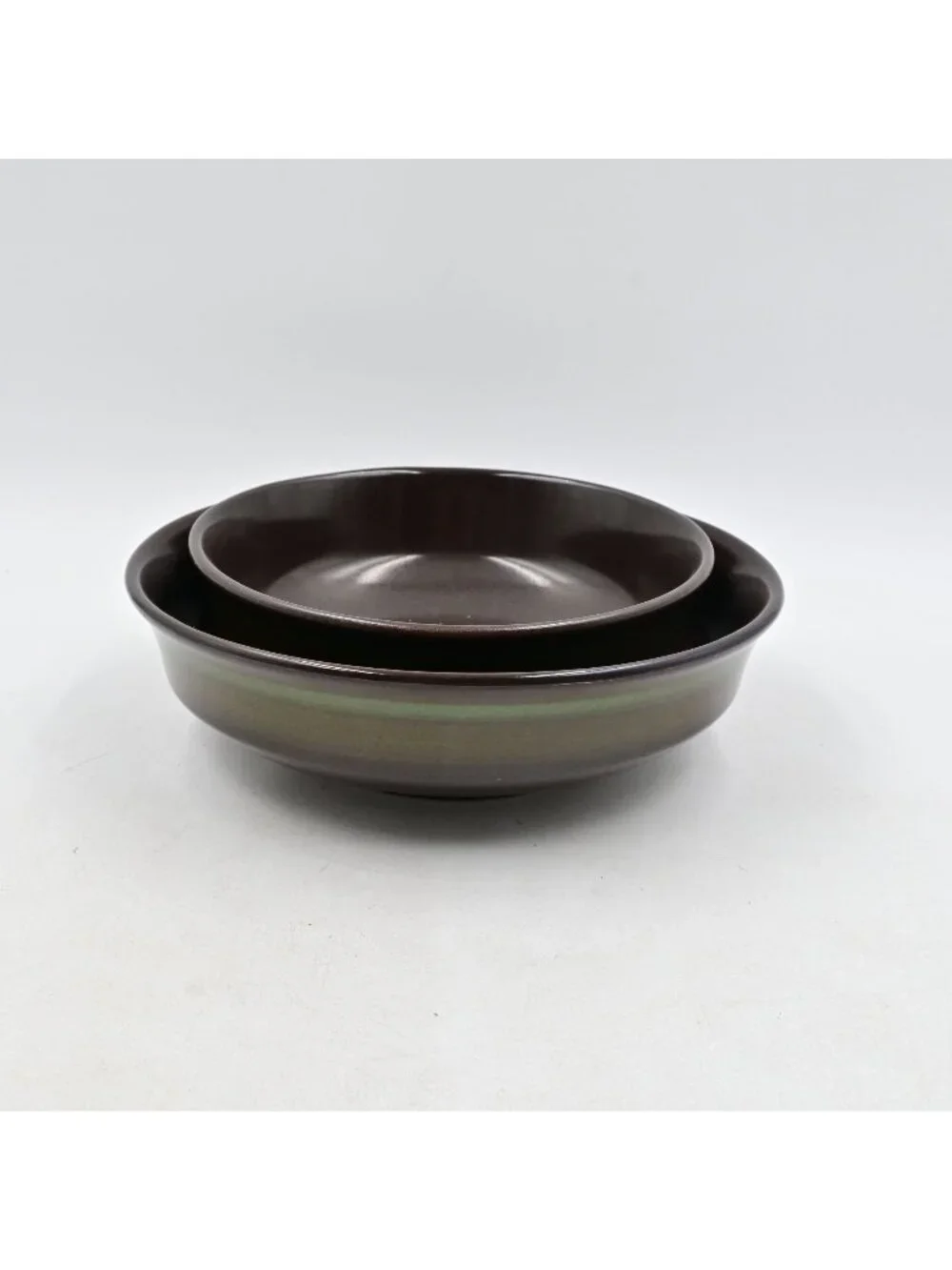 Franciscan Madeira Brown Ceramic Vegetable Bowl Set Of 2